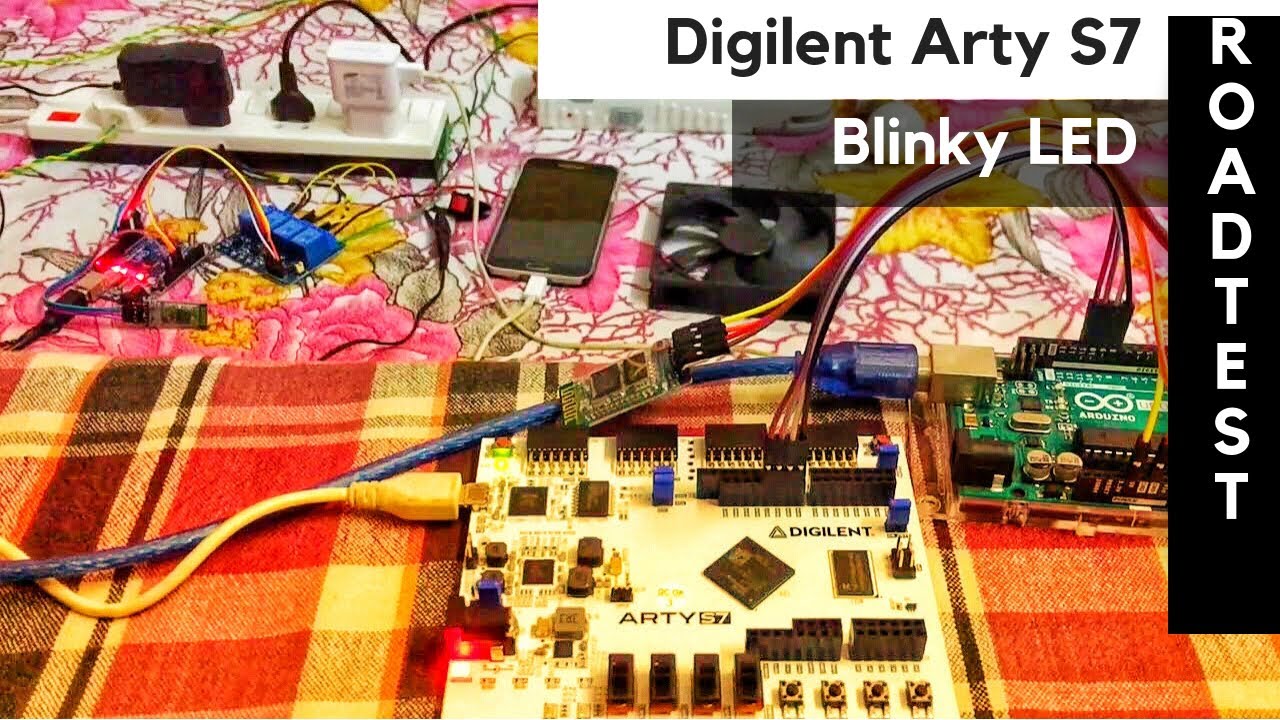 Blinky LED | Digilent Arty S7 - Vivado Design Suite Tutorial #1 ...