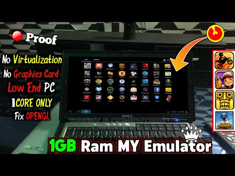 (New) Best Android Emulator 1GB RAM PC | NO GRAPHICS CARD | FIX OPENGL | NO VT | Dual Core PC's