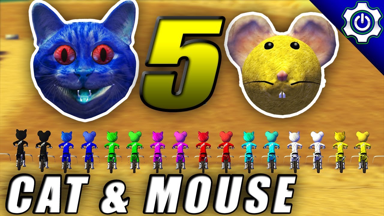 8 TEAM BATTLE! MX Simulator Cat & Mouse 5 Online