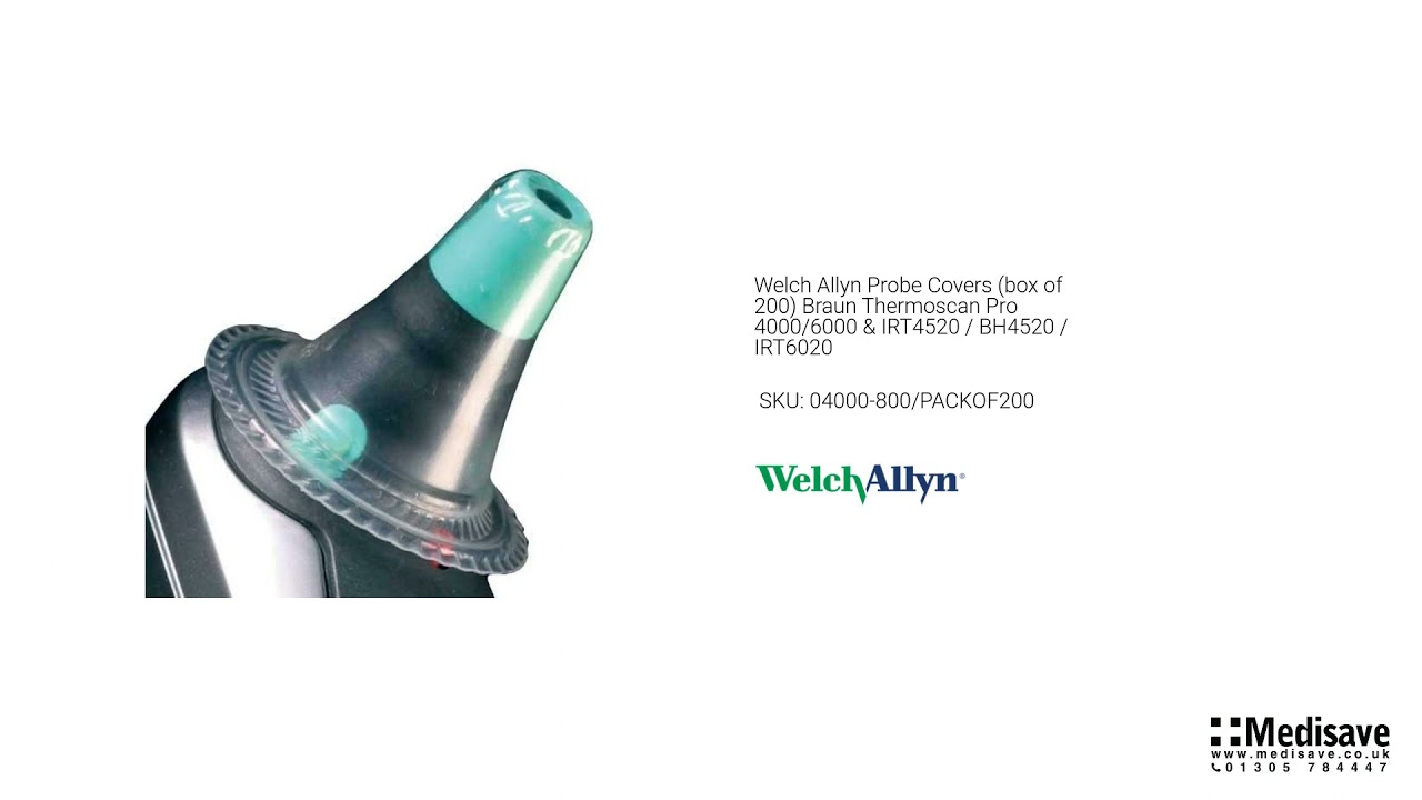 Shop Welch Allyn ThermoScan Tympanic Thermometer Probe Cover