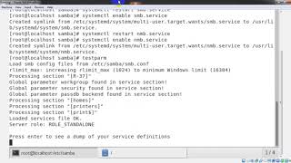 How to create SMB/SAMBA share by linux