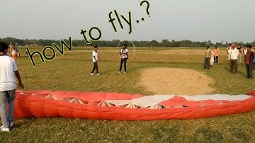 very easy to fly on paramotor, paragliding, देखिए पैराशूट कैसे उड़ता है