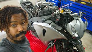 I Got A Free Honda CBR.. With Years Of Neglect!