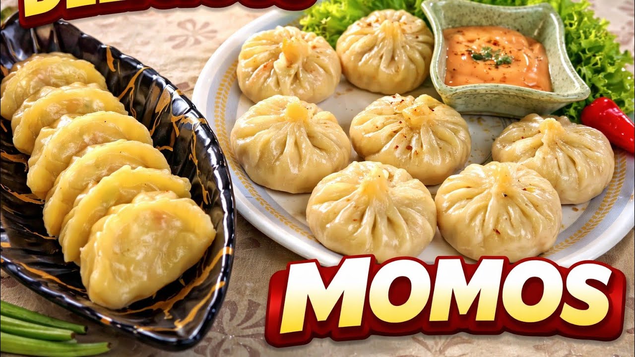 Veg Boild Momos | Momos Recipe | street Style Momos |