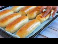 Pan casero para perrito caliente