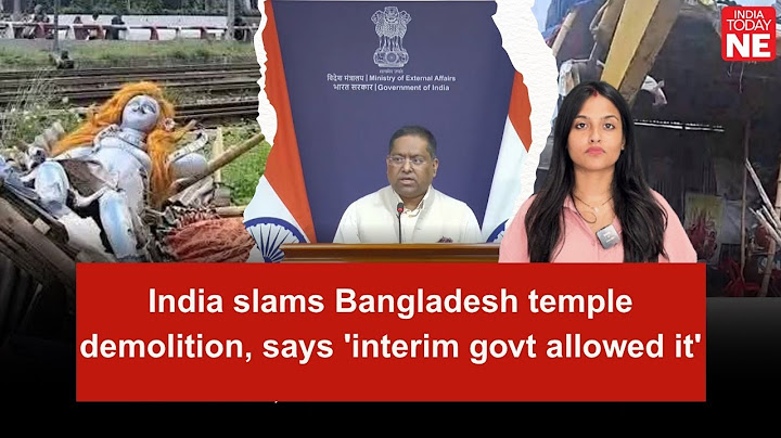 Hindu temple demolished in Bangladesh | India blames interim govt — outrage erupts