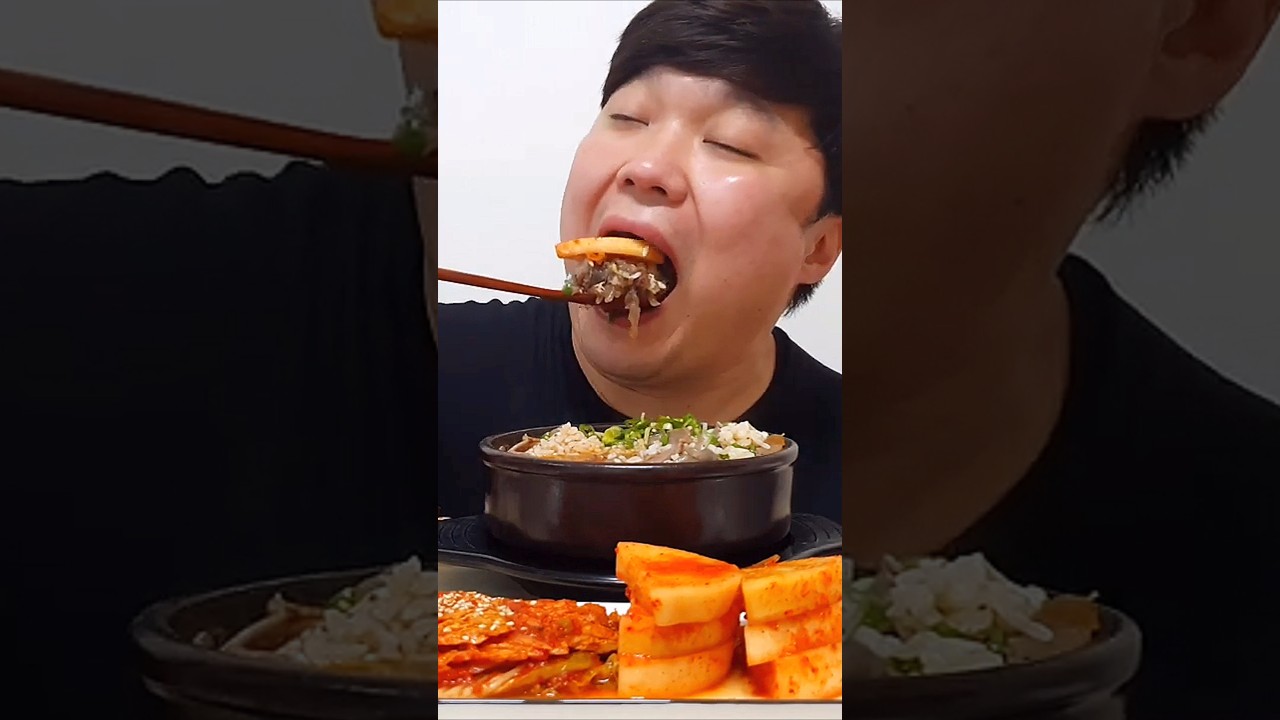 6년 묵은 순대국밥? #먹방 #순대국밥 #mukbang
