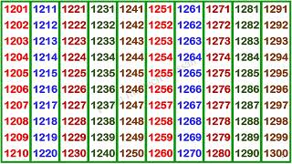 Counting Numbers from 1201 To 1300 with spelling | By #prism_infotech_hassan