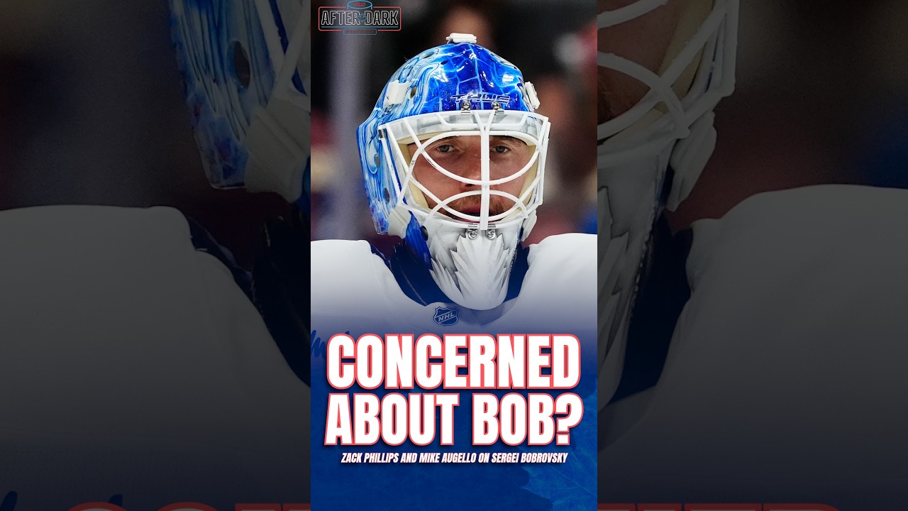 Should the Leafs Be CONCERNED About Bobrovsky? 👀