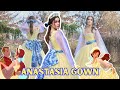 I made anastasias once upon a december ballgown