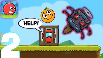 Red Ball 7 : Roller Ball Level 269 - 281 Gameplay Walkthrough Part 2 -  Boss Fights (iOS, Android)