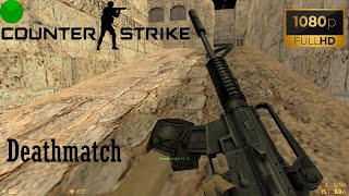Counter-Strike 1.6 (2024) - DUST 2 - Deathmatch Gameplay (PC HD) [1080p60FPS]