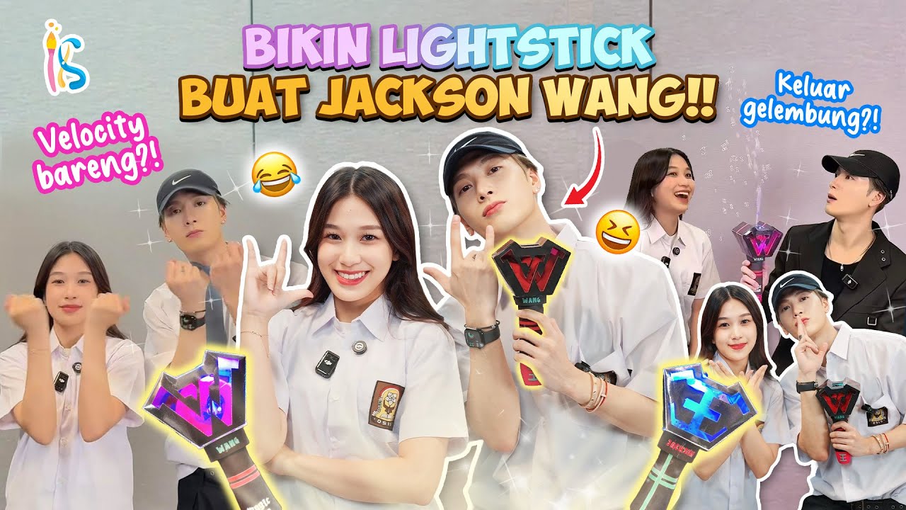 LIGHTSTICK PERTAMA JACKSON WANG !!! DIAJAK VELOCITY BARENG???