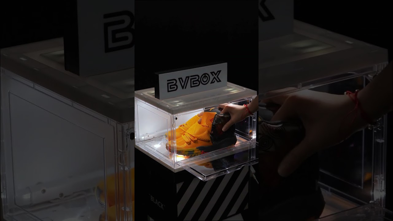 The most satisfying shoe storage case ever.