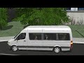 Почти настоящий маршрутчик.  | Mercedes-Benz Sprinter 515 - PTS