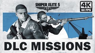 SNIPER ELITE 5  Gameplay Walkthrough FULL GAME ALL DLC MISSIONS  [4K 60FPS] - No Commentary