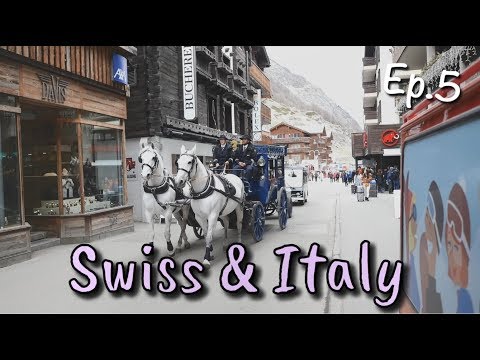 เที่ยวสวิตเซอร์แลนด์ เที่ยวอิตาลี Vlog Switzerland & Italy Ep.5 Zermatt and Milan