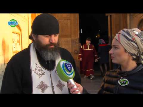GDS დილა 19.01.2015 - ნათლისღების დღესასწაული ანი მამულაშვილის ჩართვა წმინდა სამების ეკლესიიდან