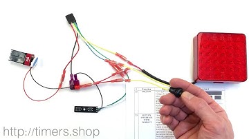 Multi-functional 12v Timer Relay Cook Book: Boost signal of another control wire.