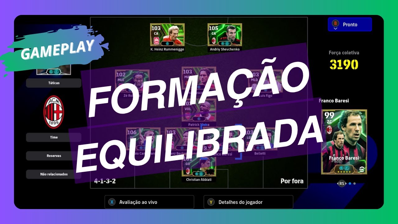 Descubra a FORMAÇÃO Perfeita para VENCER no Efootball!