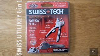 แกะกล่อง Swiss Tool แบบห้อยกับพวงกุญแจ พกพาสะดวก