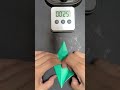 Fold an origami crane in one minutes　🖐️Relaxing Folding origami  ASMR🎧 #relaxing #asmr #origami