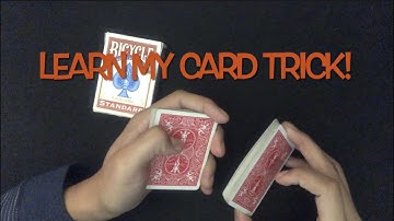 Vanish Impossible - Tutorial for my Original Card Trick! CRAZY Card Transportation!
