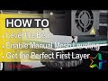 How to level your 3d printers bed like a pro  mesh bed leveling