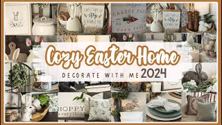 🐰2024 EASTER DECORATE WITH ME│COZY EASTER/SPRING DECORATING IDEAS│DECORATING FOR EASTER│EASTER DECOR