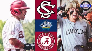 #10 South Carolina vs #7 Alabama | SEC Tourney Round 1 (Elimination Game) | 2024 College Baseball