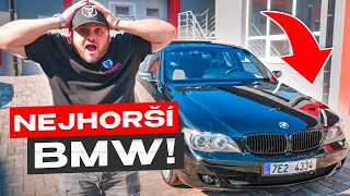 Jediné BMW s řadící pákou pod volantem!