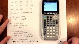Basic Calculator Functions  (Chp. 1 - AP Statistics)