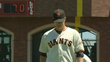 WSH@SF: Cain yields no hits in five scoreless frames