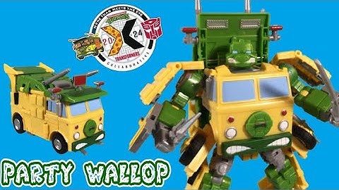 Transformers X TMNT Collaborative Party Wallop Review