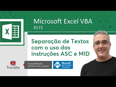 215 - Excel VBA - Separação de Strings de Texto com VBA