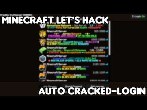 Auto Cracked-Login / Cracked-Join | Minecraft Let's Hack | Free Minecraft Hack Client