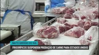 Meatpacking plants suspend meat production for the United States
