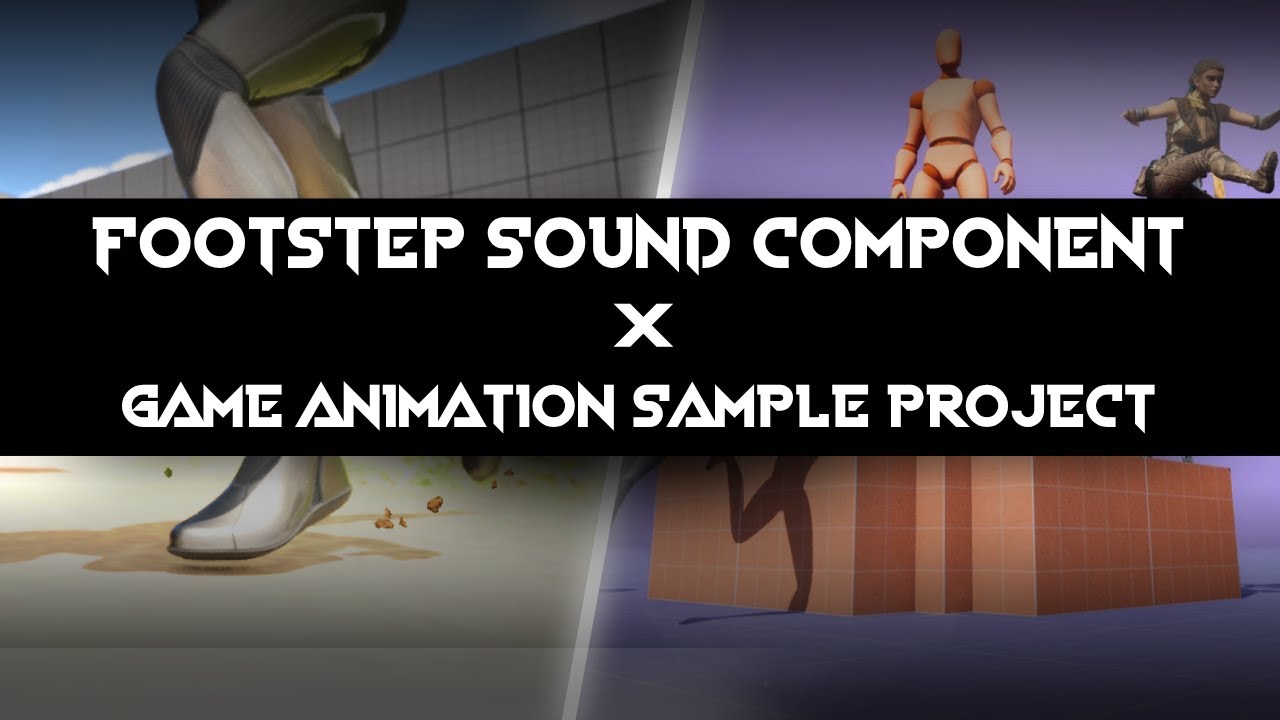 UE5 - Footstep Sound Component x Game Animation Sample Project - YouTube