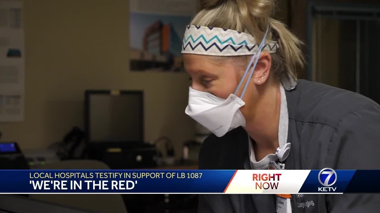 Testify Red 'We're in the red': Local hospitals testify in support of LB 1087 - YouTube