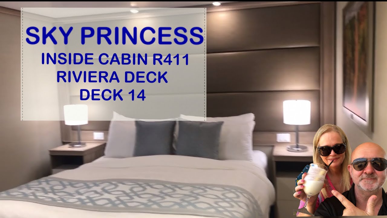 Sky Princess - Inside Cabin - Riviera Deck (Deck 14) - Cabin R411