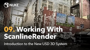 Introduction to the New USD 3D System | 9. Render Your 3D View Using the New ScanlineRender2 Node