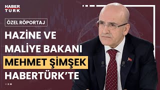 #CANLI - Hazine ve Maliye Bakanı Mehmet Şimşek Habertürk'te