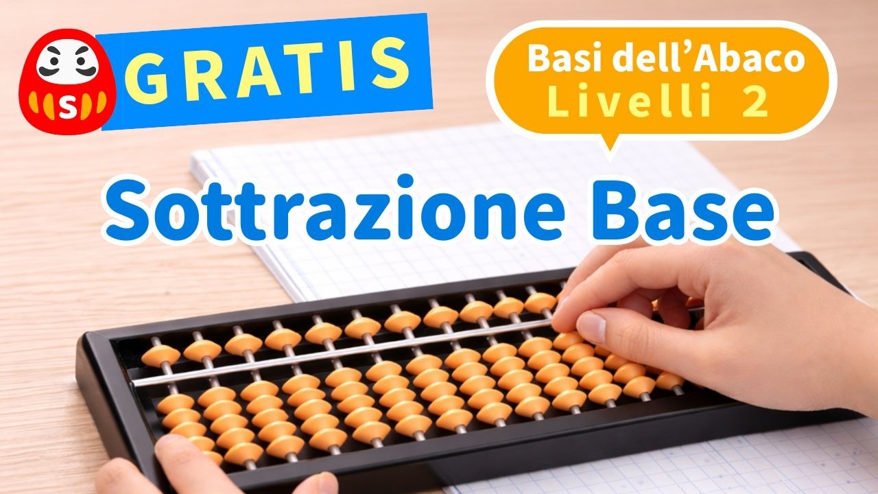 Abacus Training | Level 2 | Per principianti | Sottrazione di base