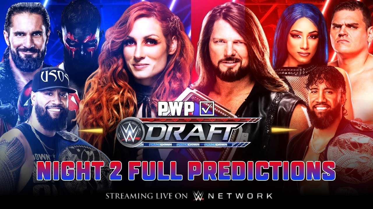 WWE Draft 2021 Night 2 Predictions, Results I By Pro Wrestling ...