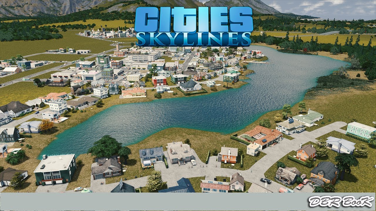 cities skylines ไทย  New Update  Cities: Skylines [ไทย]  Mossissobo#1 -  หมู่บ้านริมทะเลสาบ