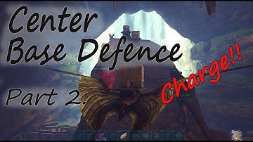 ARK: BASE DEFENCE OFFICIAL PVP. PART 2. CHARGE!