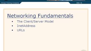 VTC Player   Advanced Java Programming Java SE 7, Networking Fundamentals
