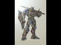 Optimus prime the last knight  speed drawing  mahnoor rizvi