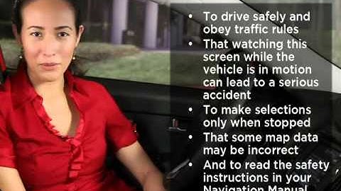 Entering navigation mode on your Kia