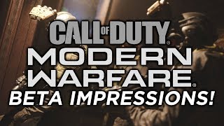 Call of Duty: Modern Warfare Beta First Impressions
